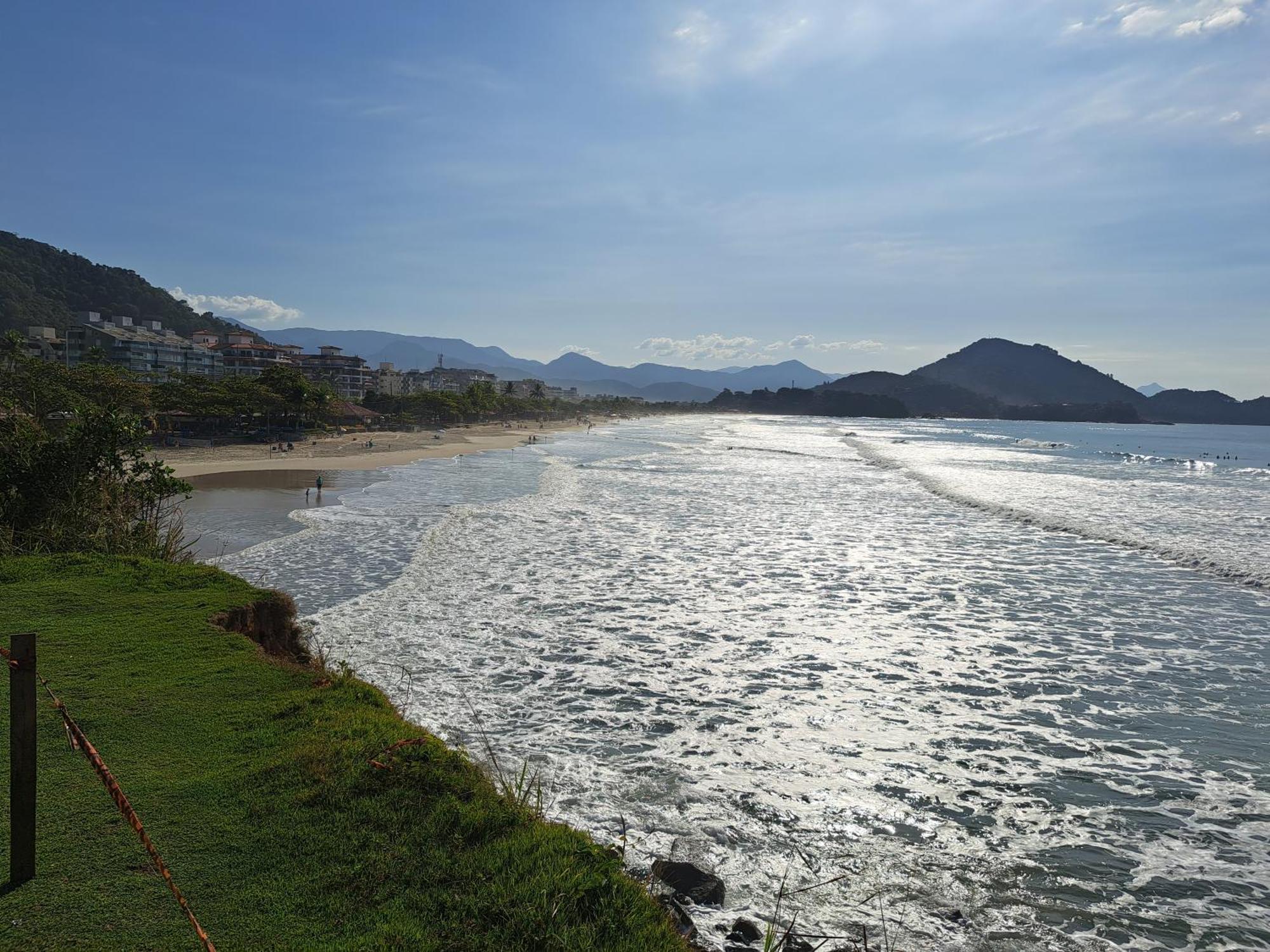 Apartamento 100 Metros Da Praia Grande/Ubatuba/Sp Bagian luar foto